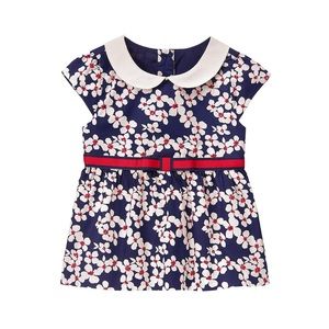 Janie and Jack Uptown Darling Bloom Collar Top